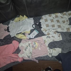 Adorable Kids Matching Set with Bear Print